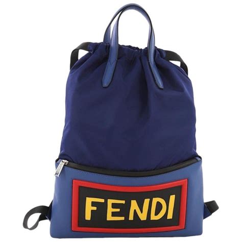 fendi monster backpack sale|Fendi drawstring backpack.